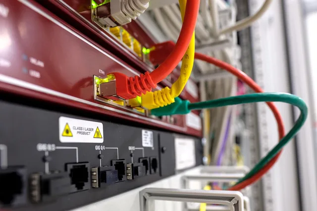 network, edp, plug, patch cord, data cable, rj45, ethernet, copper, lan, switch, router, firewall, hardware, data, dsl, internet, web, connection, connected, router, router, firewall, firewall, firewall, firewall, firewall. Preparing backup connectivity for critical store devices